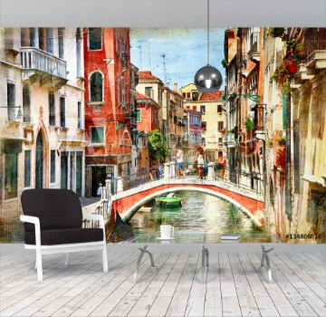 Bild på Venice Artwork in painting style